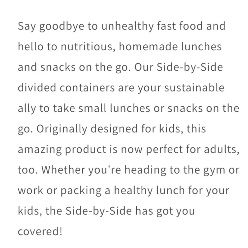 Tupperware Side-by-Side set of 2
